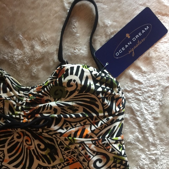 Ocean Dream Signature Underwire Tankini Top - Picture 2 of 13